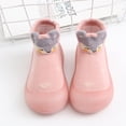 thumbnail image 2 of MIASHUI Baby Sock Shoes Infant Non-Slip Breathable Slippers with Soft Rubber Sole,Pink,3-3.5 Years, 2 of 5