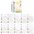 thumbnail image 5 of RKSTN Drawing Bookmark Watercolor Coloring Notebook Exploring Space Office Supplies, 5 of 5