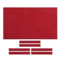 thumbnail image 1 of jinwen Nappe de Billard, Table, Nappe de Jeu de Sports Intérieurs de Snooker avec Coussin 8 Pieds Rouge, 1 of 9