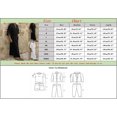thumbnail image 3 of Ketyyh-chn99 T-Shirt Homme Mode Hommes Décontracté Mode Coton Col en V Manches Longues Robe Veste Haut Gris,P, 3 of 5