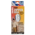 thumbnail image 1 of Peel 'N Stick Tarp Zipper Door, 1 of 2