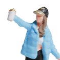 thumbnail image 3 of Wweixi Figurine Diorama 1/87 Personnages en Résine Train Disposition Fille Bleu 1Ensemble, 3 of 6