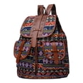 thumbnail image 1 of Backpack for Travel Ethnic Style Patterned Backpack Canvas Bag, Fashionable and Personalized Travel Strap Backpack Bag for Travel, 1 of 6