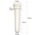 thumbnail image 4 of 9 Pcs 6 String Acoustic Guitar Bone Bridge Pins and Saddle Nut Accessorys Set, 4 of 7