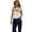 Apricot, variant on AJZIOJIRO Women Summer Casual Solid Color T-Shirt Sleeveless Slim Shirt Lacy Cotton Tops S-XL