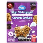 Great Value Chocolat Chip Bear Cub Grahams