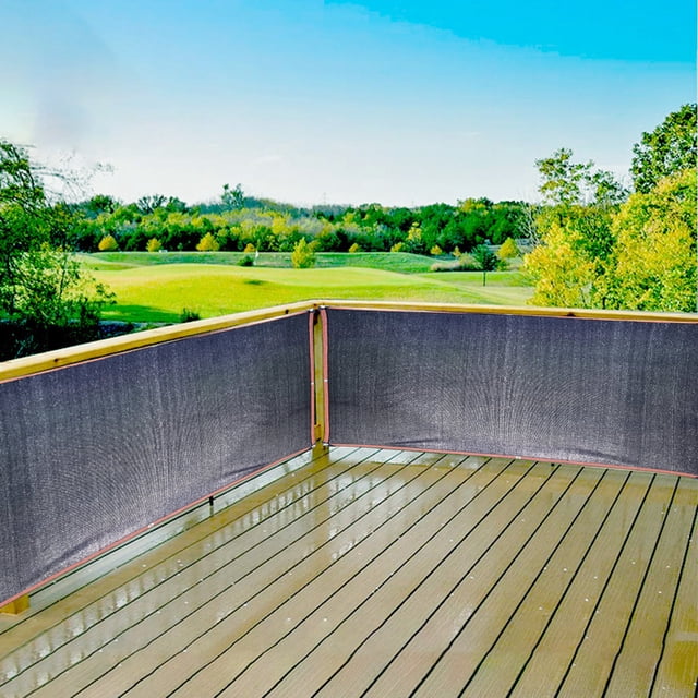 Dvkptbk Privacy Fence Sun Shade Canopy,Outdoor Sunshade Swimming Pool Sun Awning - 95% Sunshine Protection - Rectangle Shade Canopy Sunshine Block For Patio Garden Outdoor Facility on Clearance