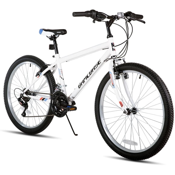 HILAND 24 inch Mountain Bike for Men Women, 18 Speeds High-Carbon Steel Frame, Sport Cycling MTB Bicycle for Adult