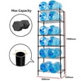 thumbnail image 2 of 6 Tier Wire Shelf Rack, Garage Tool Rack Wire Shelving Unit, Adjustable Storage Shelf for Garage Kitchen Pantry Office(23.6" W x 13.7" D x 70.8" H), 2 of 8