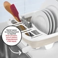 thumbnail image 4 of Starfrit Collapsible Dish Drainer with Swivel Spout, Space-Saving Foldable Drying Rack, 4 of 8