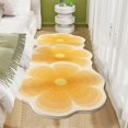 thumbnail image 4 of Flower Pattern Non Slip Washable Rugs Floor Mat Entryway Rug Non Slip Kitchen Floor Mats With Rubber Backing For Entrance Bedroom Bathroom Indoor Door Carpet For Home, 4 of 7