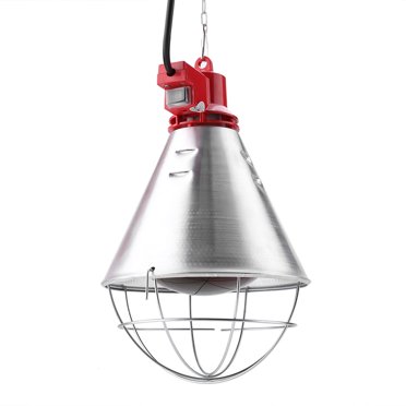 Infrared Heat Lamp, Shock Resistant Aluminum Alloy Easy To Install Poultry Heat Lamp  For Piglets For Poultry