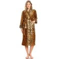 thumbnail image 1 of White Mark Women's Super Soft Lounge Robe, 1 of 5