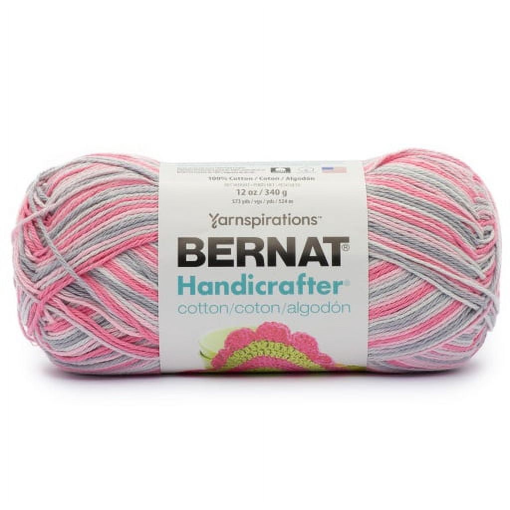Bernat® Handicrafter® Ombre Yarn, Cotton #4 Medium, 12oz/340g