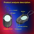 thumbnail image 4 of TopLLC Infrared Detector- Against Monitoring-against Shooting Scanning Detector- LED Light Camera Detector A detector, 4 of 9