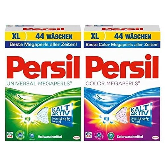 Persil Color & Universal Poudre Détergent à Lessive Ensemble Combo - 70 WL / 4.55 kg Chacun