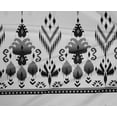 thumbnail image 5 of oneOone Tissu Gris en Polyester Lycra Ikat Tissu pour Robe Tissu Imprimé Tissu au Mètre 56 Pouces de Large, 5 of 5