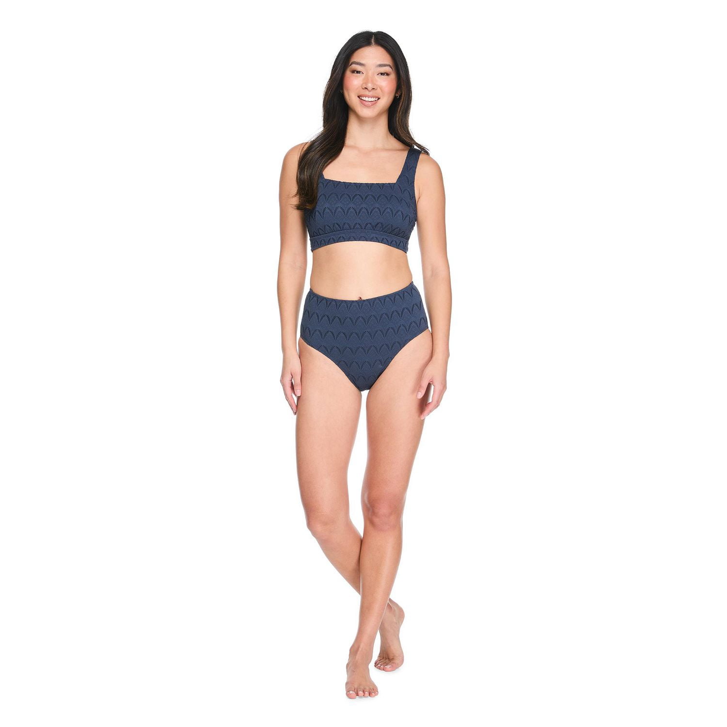 Culotte de bikini taille haute George pour femmes
