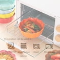 thumbnail image 4 of Qeeadeea Small Round Baking Dish Set Of 2, Round Ceramic Pie Plate, Colorful Ceramic Casserole Dish-Khaki-15x15x5cm, 400ml, 4 of 7