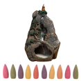 thumbnail image 1 of Incense Burner,Landscape Style Backflow Incense Resin Incense Holder Incense Holder Top Tier Quality, 1 of 8