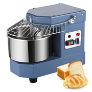 Yiwa 8.5QT Commercial Food Mixer with Timing Function, 450W 110V Electric Dual Rotating Dough Kneading Machine