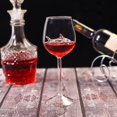 thumbnail image 3 of JFBUJC Red Wine Glasses With Shark Inside Goblet Glass Clear Glass For Home Bar Party, 3 of 4