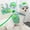 Green#2027, variant on Summer Pet Harness and Leash Set, 3-Piece Breathable Mesh Vest, Adjustable Straps, Reflective Design, Sun Hat, Green, for Small and Medium Cats and Dogs