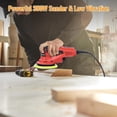thumbnail image 5 of PioneerWorks 1250W Brushless Electric Orbital Sander - 6-Inch Woodworking & Polishing Tool, 10,000 RPM, 5 of 5