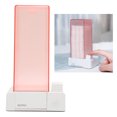 thumbnail image 4 of Automatic Cotton Pad Holder, Transparent Automatic Cotton Pad Storage Box Pink Appearance Nonslip Bottom  For Cotton Pad, 4 of 8