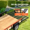 thumbnail image 3 of VEVOR TrailTailgate er Lift Assist, Max 180 lbs Load Capacity, Compatible, with 10 to 24 Inches Heights Side Rail and 4 to 6 Feet Height Tail Gate or Ramp, 3 of 9