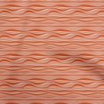 thumbnail image 1 of oneOone Polyester Spandex Orange Fabric Abstract Stripe Fabric For Sewing Printed Craft Fabric By The Yard 56 Inch Wide, 1 of 5