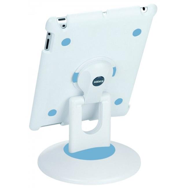 Aidata USA ISP203WN Station pour iPad 2 - Blanc/bleu