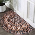 thumbnail image 2 of DEBGFS Clearance Half Circle Rug Front Door Mat Outside Entrance Half Moon Outdoor Mat Welcome Mat Outdoor Door Mat Outdoor Entrance Outside Door Mats for Front Door Entry Home Decor A,c, 2 of 8