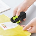 thumbnail image 4 of Mini Food Sealer Machine for Snack Bags, USB Rechargeable Plastic Sealing Tool, Portable Compact White or Black, 2-in-1 Sealing and Unsealing, 100x35x41mm, Includes Cable, 4 of 4