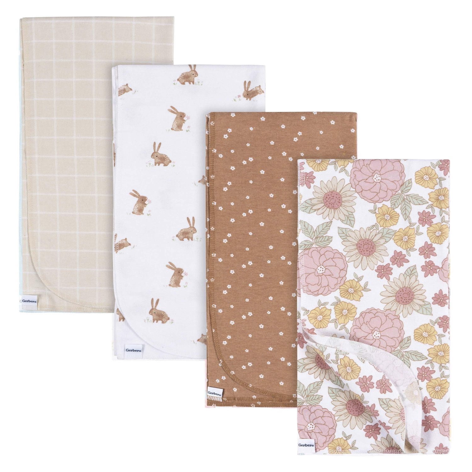 Gerber Childrenswear - Flannel Receiving Blanket