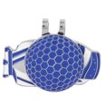 thumbnail image 1 of 21g Hat Clip,  Ball Marker, 4x3x0.5cm Portable For Golfers Lovers  Practicing Beginners  Clubs Blue, 1 of 8