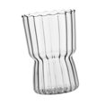 thumbnail image 2 of DOLITY Iced Coffee Cup 325ml Drinkware Vertical Lines Glassware for Tea Juice Latte, 2 of 9