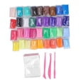 thumbnail image 1 of Air Dry Clay 36 Colors Children's Space Clay Color Ultra Light Modeling Clay Hand Made DIY Foam Clay with Tools, 1 of 14