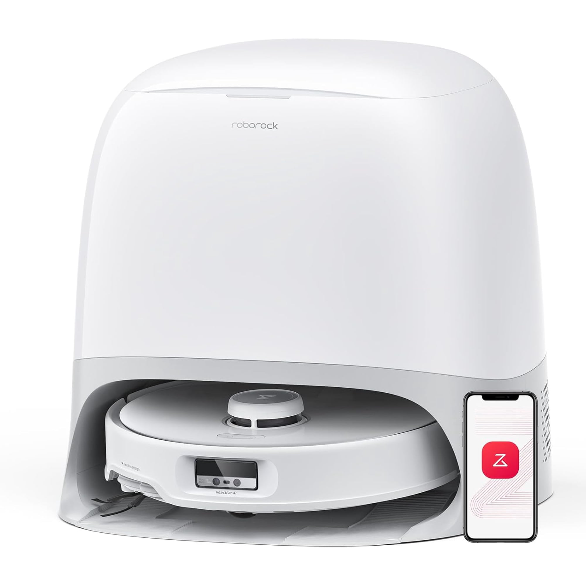 Roborock Qrevo Curv Robot Vacuum Cleaner and Mop | 18,500Pa