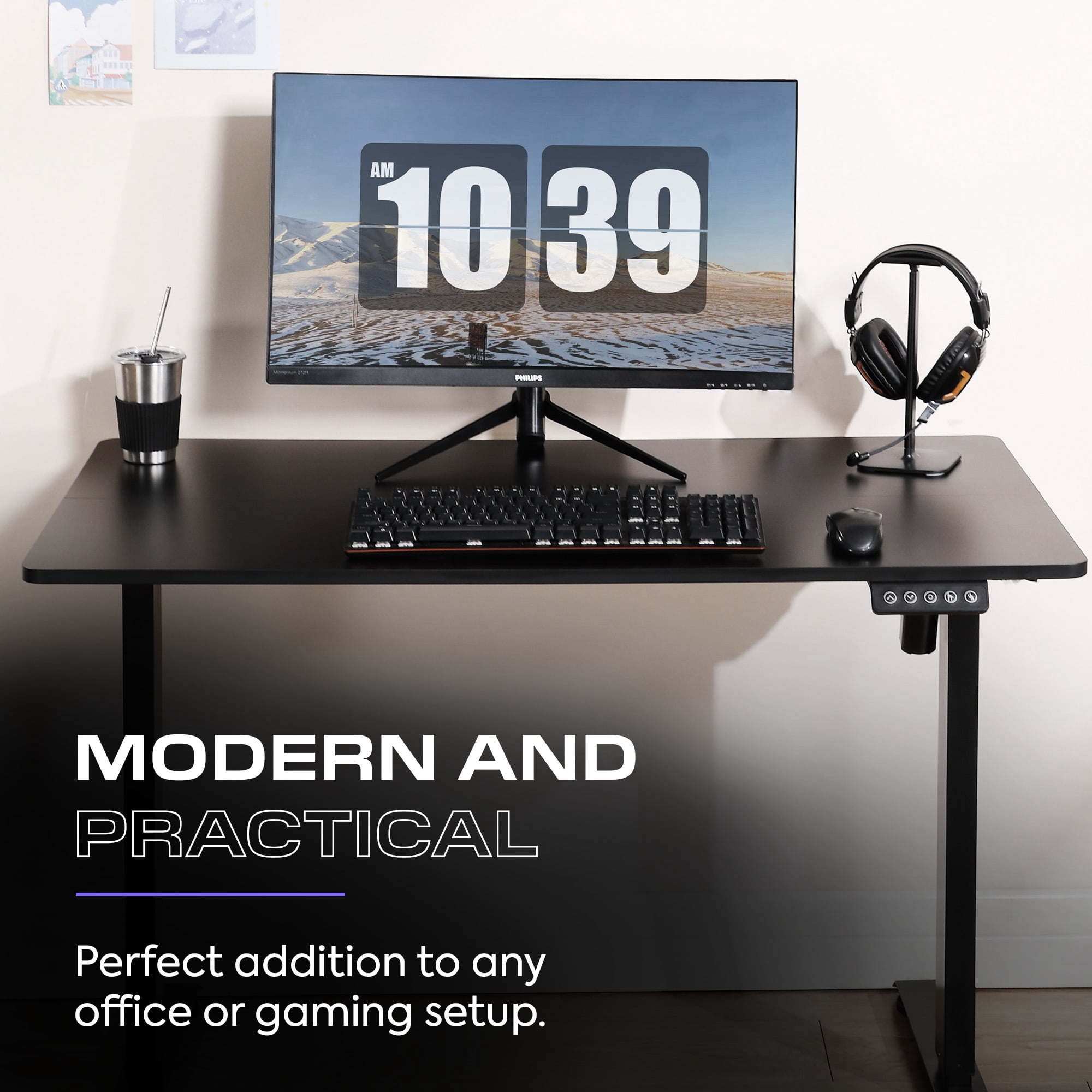 Hometrends Height-Adjustable Desk