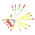thumbnail image 2 of 15pcs/set Sea Fishing Buoys Plastic Portable Fish Bobbers Outdoor Angling Tackles Attachment, 2 of 9