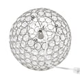 thumbnail image 2 of Elegant Designs Elipse 10 Inch Crystal Ball Sequin Table Lamp, 2 of 9
