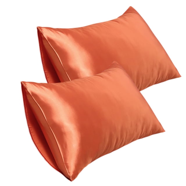 Agiferg 20*30 Inch Satin Pillowcase, Imitation Silk Pillowcase (2pc)