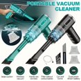 thumbnail image 3 of Upgraded Version, Portable Cordless Hand-held Vacuum Cleaner, Cyclone Suction Wireless Vacuum Cleaner. Echargeable Strong Suction Vacuum Cleaner Suitable For Cars/Offices/Homes, 3 of 12