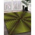 thumbnail image 3 of Ahgly Company Machine Washable Indoor Rectangle Transitional Olive Green Area Rugs, 7' x 9', 3 of 7