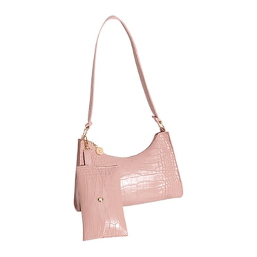 One Shoulder Crossbody Bag Leather Large Capacity Multi Compartment Women Bag