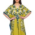 thumbnail image 4 of Moomaya Kaftan de Plage, Paréo de Bikini, Robe Longue Maxi Caftan pour Femmes, 4 of 6