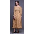 thumbnail image 3 of Bimba Robe de Plage Longue Maxi d'Été Bohème Gitane à Imprimé Floral pour Femme - Medium, 3 of 5