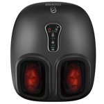 Comfier Shiatsu Massager de pied avec chaleur de tricot profond Machine de massage des pieds pour la fasciite plantarienne Taille de circulation du sang jusqu'à 13-Black