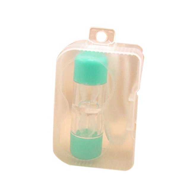 thinsony Portable Contact Lenses Mini Holder Case Travel Contact Lenses Container Storage Box Tweezer Rod